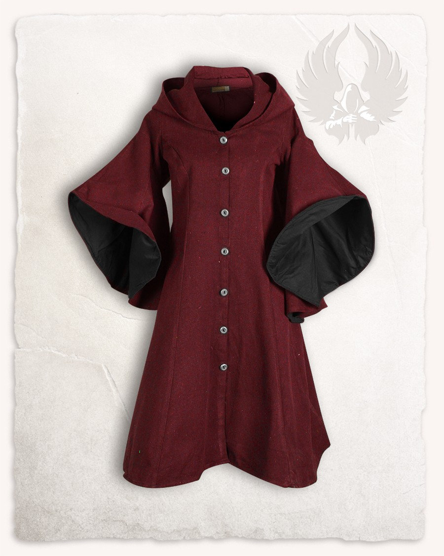Lilian Hooded Coat Canvas
