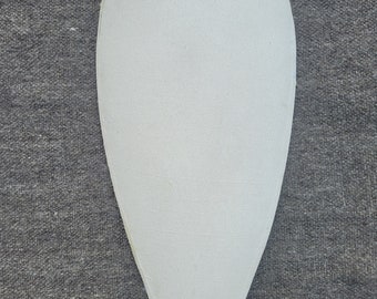 Shield blank teardrop large