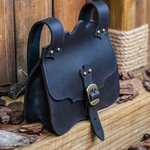 Sac en cuir Hakoon noir