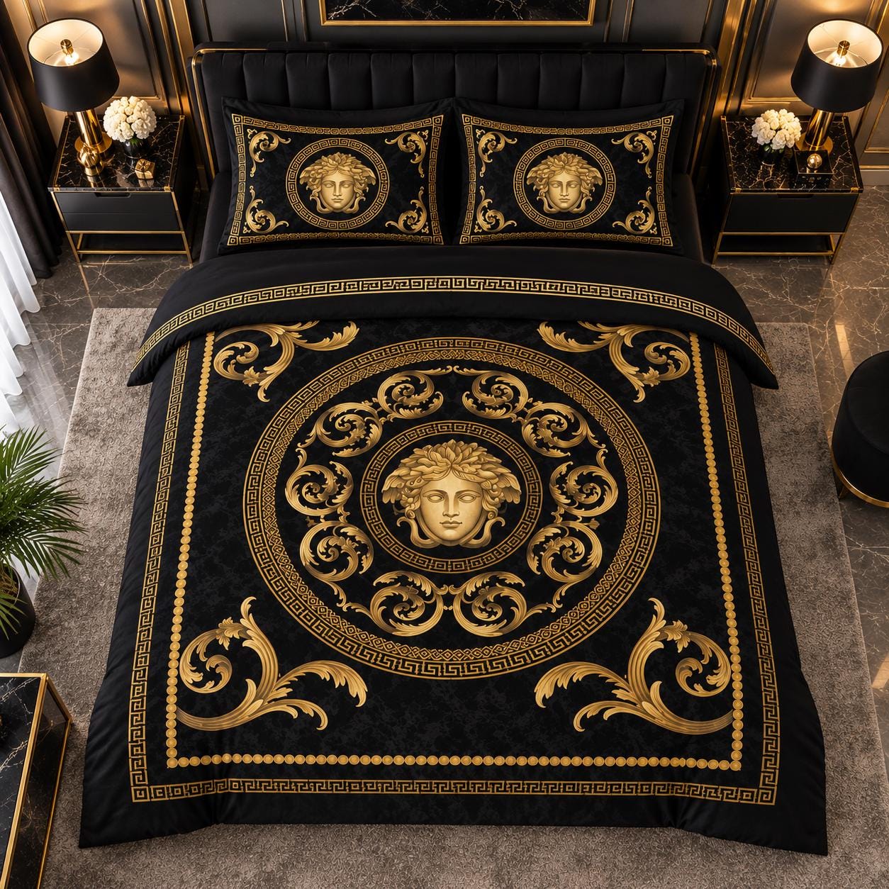Versace Bedding - Etsy