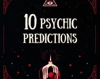 10 Psychic Predictions - What you need to know | Tarot predictions | Psychic Reading | Love | Career | Forecast | Future reading - Same Day