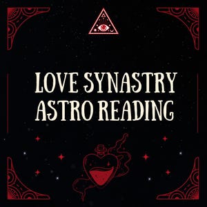Lectura astrológica de compatibilidad amorosa / Lectura de relaciones / Carta del amor / Alma gemela / Carta natal / Carta natal / Lectura del amor / Compatible