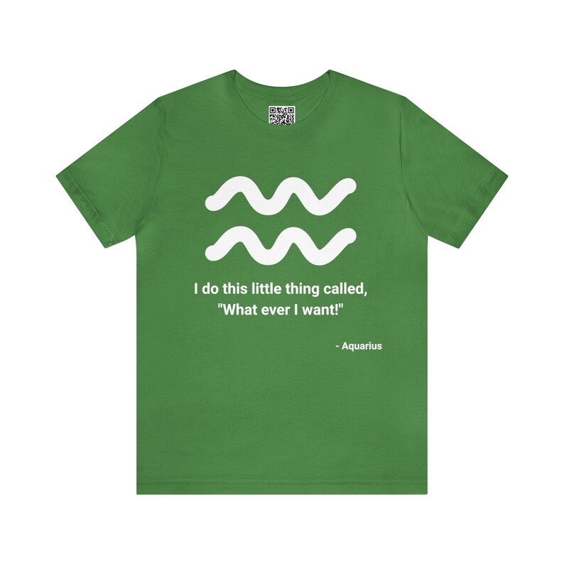 Zodiac Touch Aquarius Tee