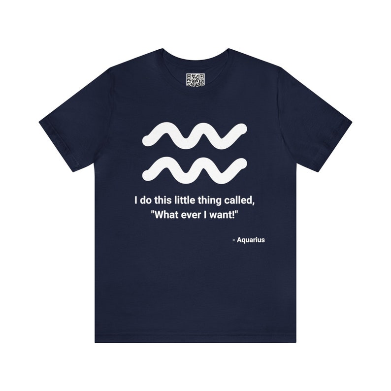 Zodiac Touch Aquarius Tee