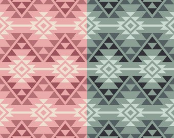 Bundle#3 Modern Color Aztec Southwestern Navajo Geometric Seamless Pattern SVG, Aztec Western Sublimation SVG Prints, Aztec Digital Paper.