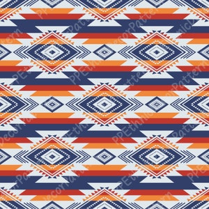 Colorful Native Southwestern Geometric Seamless Pattern SVG, Aztec Navajo Southwestern Digital Paper, Ethnic Home Decor Sublimation Prints.