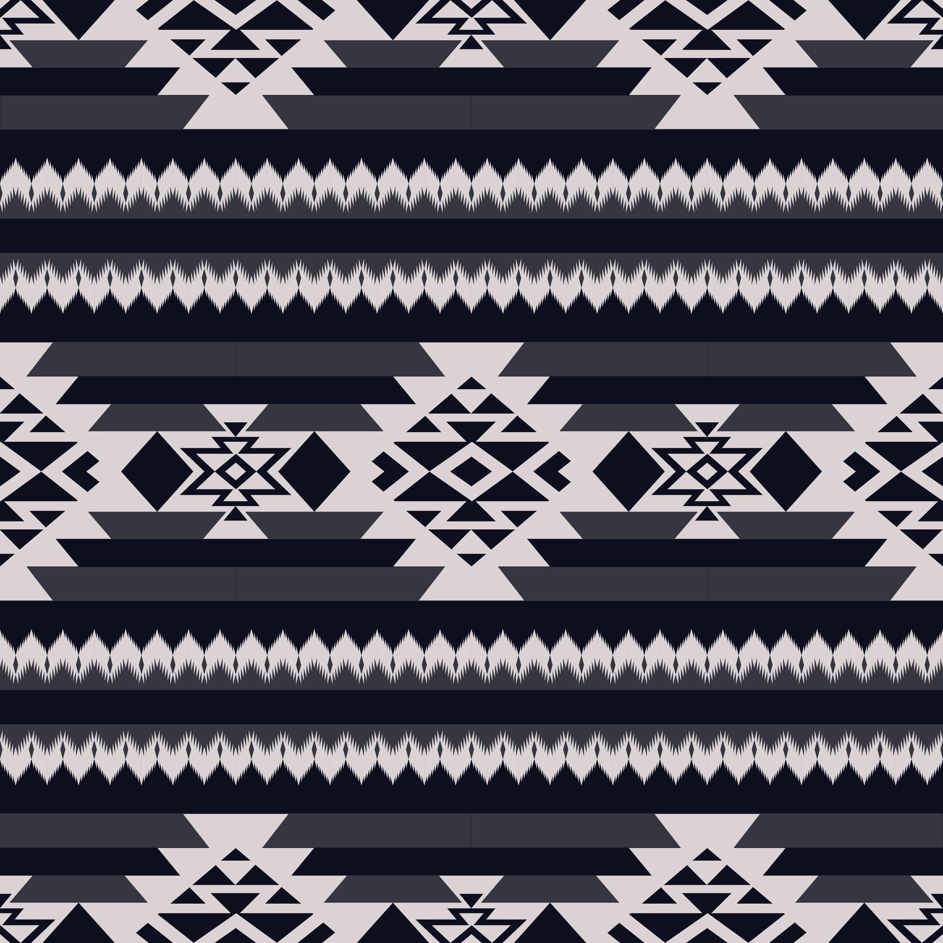 黒と白の南西部ナバホシームレスパターン、アステカモノクロデジタルペーパー、ネイティブアメリカンインディアンの室内装飾昇華プリント。 - Etsy 日本, image size:3000x3000