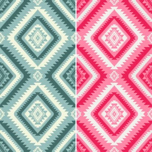 Bundle#1 Modern Color Aztec Southwestern Navajo Geometric Seamless Pattern SVG, Aztec Western Sublimation SVG Prints, Aztec Digital Paper.
