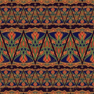 Traditional Indian Seamless Pattern, Indian Pattern Digital Paper, Traditional Indian Bohemian Home Decor And Sublimation Prints.