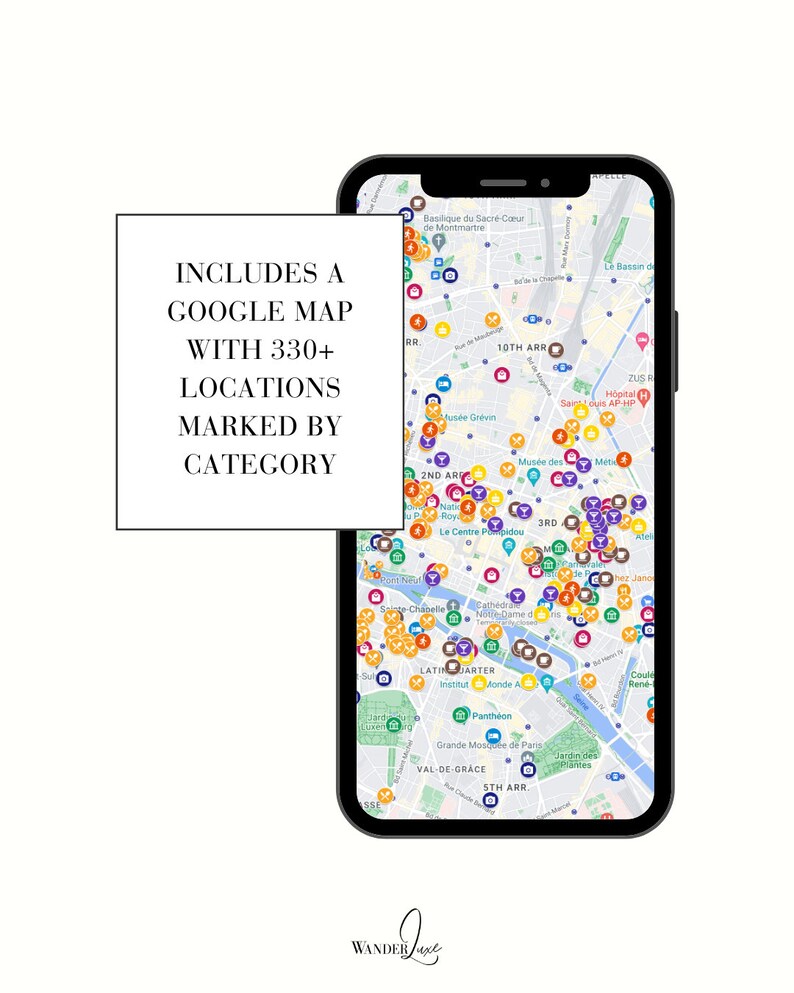 The Ultimate Travel Guide Paris Etsy