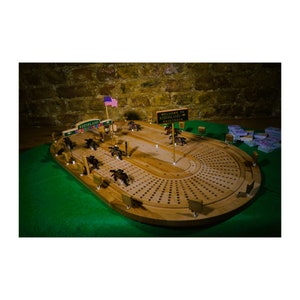 12 Horse Custom Horse Racing Game | Tabletop Game | Must Have Game | Horse Race Board Game | Winner's Circle | Galloping Horse | Remarkable