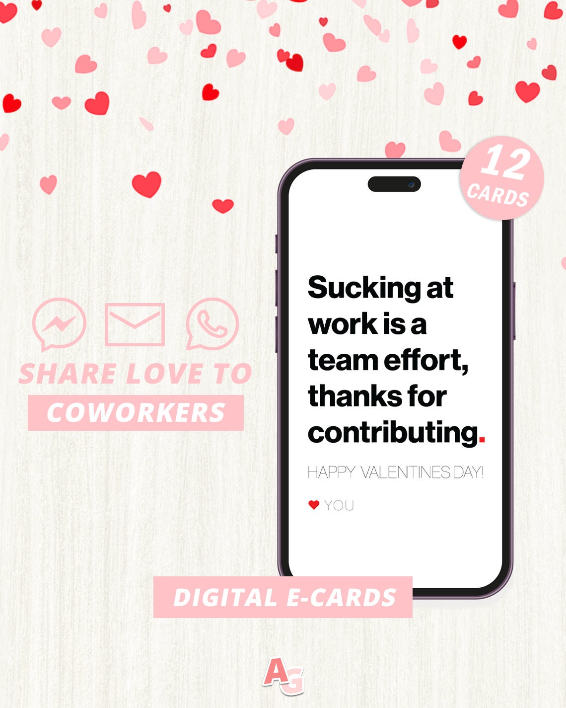 12 Coworker Valentine Ecards, Funny Workplace Valentine's Ecards, Office Valentine's Day