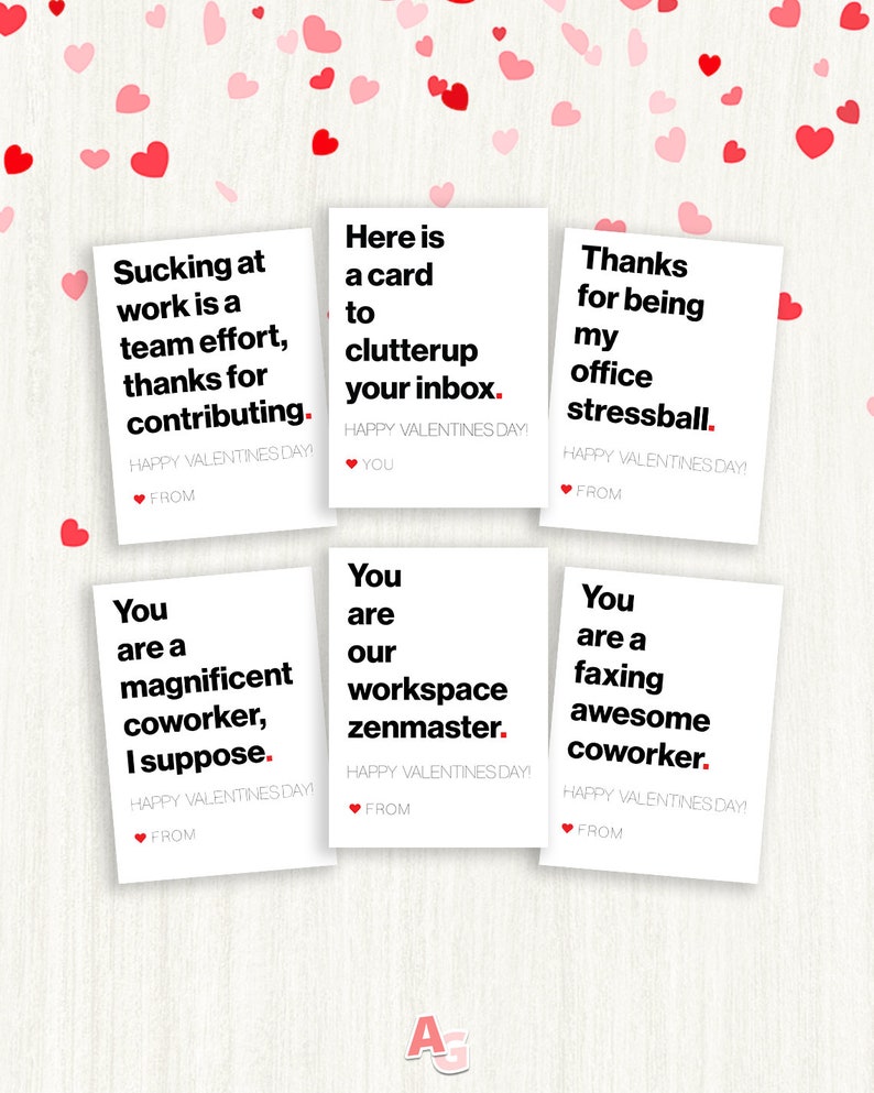 12 Coworker Valentine Ecards, Funny Workplace Valentine's Ecards