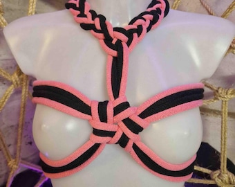 Starburst Mk2 Chest Harness Shibari rope bondage ropekini Hishi karada bikini top rope dress