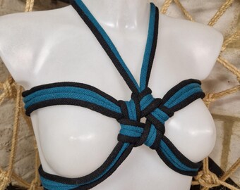 Starburst Mk1 Chest Harness Shibari Ropekini bondage Hishi Karada Bikini top rope dress