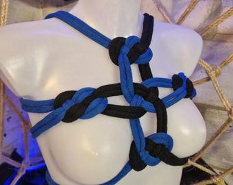 DC Crossover Chest Harness Shibari rope bondage Ropekini Hishi Karada bikini top rope dress