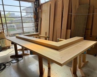 Hinoki Japanese cypress solid wood countertops Wholesale