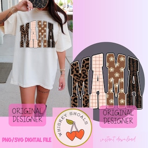 Mama fall png, Fall floral Png, Girly Fall png Preppy Fall shirt design, Fall Vibes Png, Digital download, Trendy autumn png
