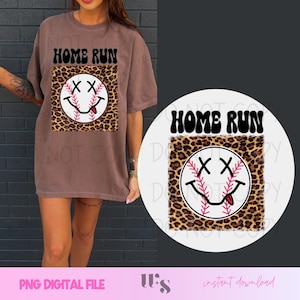 Retro Baseball Mama PNG: Game Day Design (Digital Download)