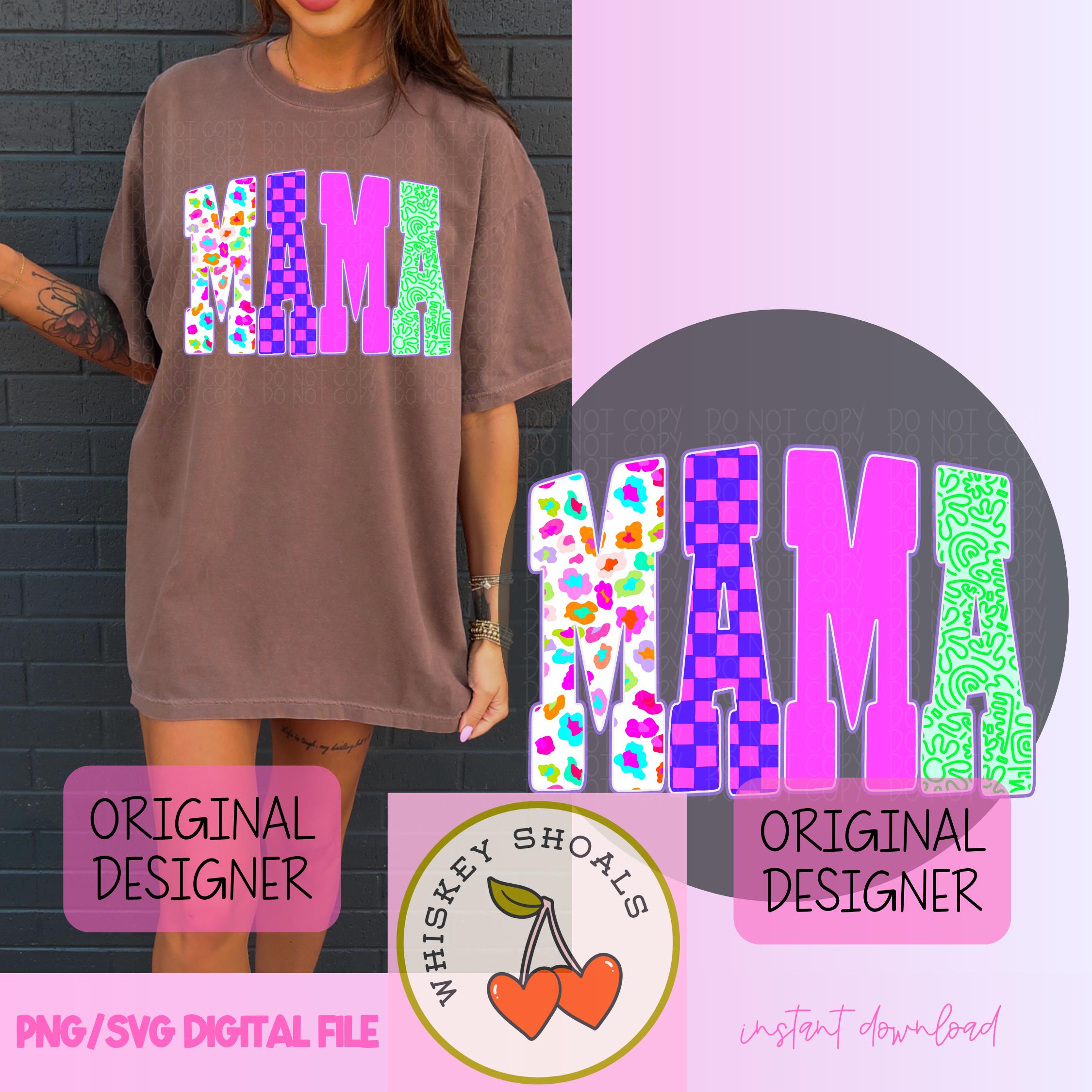Mama PNG Design, Trendy Mama Varsity Png, Retro Mama Png, Mama Png, Preppy Mama Png, Mama Sublimation Designs, Digital Download