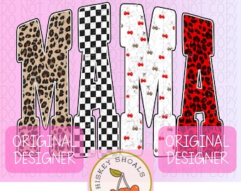 Mama Leopard Print PNG Design, Trendy Mama Varsity Png, Retro Mama Png, Mama Png, Edgy Mama Png, Mama Sublimation Designs, Digital Download
