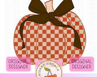 Citrouille PNG, seersucker PNG, seersucker citrouille PNG, automne Png, coquette Png, tendance Png, Halloween Png, noeud automne Png, coquette Halloween