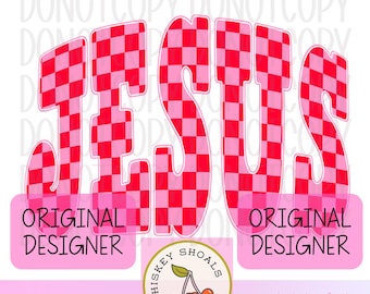 Jesús PNG Coqueta Femenina PNG Diseño Preppy cristiano PNG Descarga digital Preppy Diseño de camiseta de Jesús Retro cristiano PNG Preppy PNG