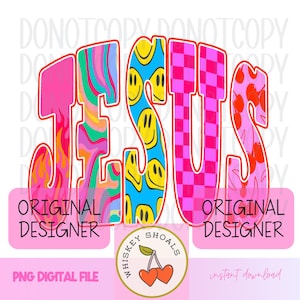 Jesus PNG Coquette Girly PNG Design Preppy christian png Preppy digital download Jesus tshirt design Retro christian png preppy png