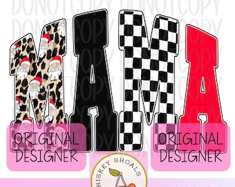 Trendy mama-png, preppy trendy mama-sublimatie, schattig retro mom-shirtontwerp