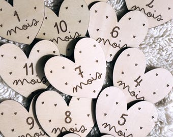 Baby Milestone Cards 1st & 2nd Year | Welcome Baby | Photo Props