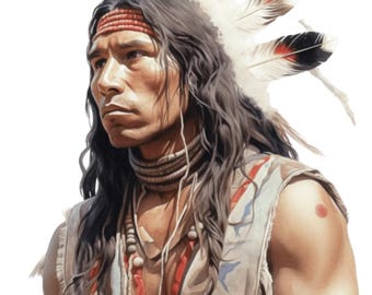 Posavasos de guerreros y jefes indígenas americanos: posavasos de inspiración nativa, decoración de mesa con arte cultural
