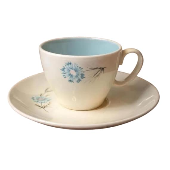 MCM Taylor Smith Taylor Boutonniere Tea Cup Saucer Set