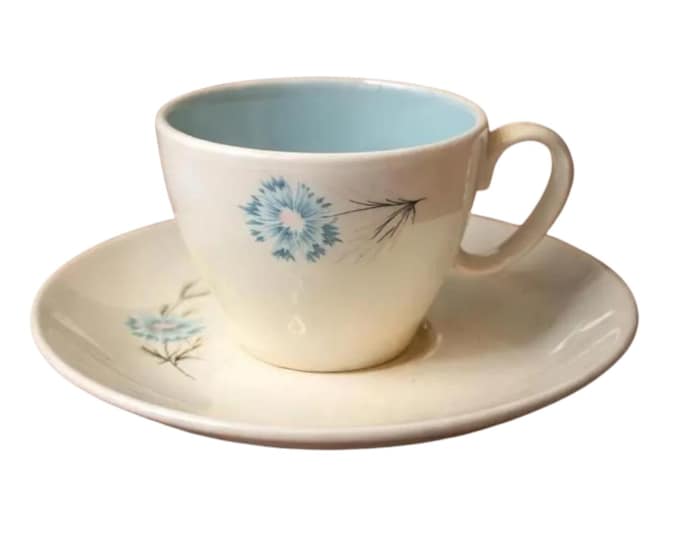 MCM Taylor Smith Taylor Boutonniere Tea Cup Saucer Set