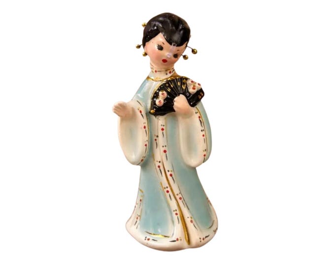 Josef Originals Asian Little Internationals Series Figurine Geisha Girl Vintage MCM