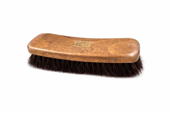 Florsheim Professional Horse Hair Shoe Shine Brush - Made in Germany