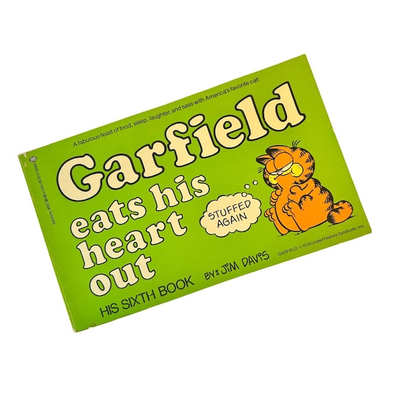 1983 Garfield Eats His Heart Out Comic Book - First Edition