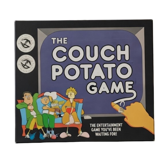 Vintage Couch Potato Game: 1987 TV Commercial Board Game - Complete