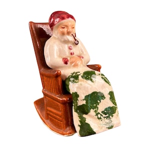 Vintage Norcrest Santa Christmas Salt and Pepper Shakers – Rocking Chair Decor