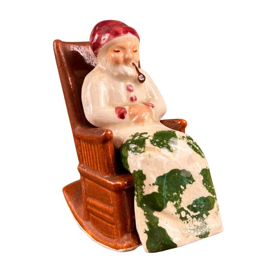 Vintage Norcrest Santa Christmas Salt and Pepper Shakers – Rocking Chair Decor