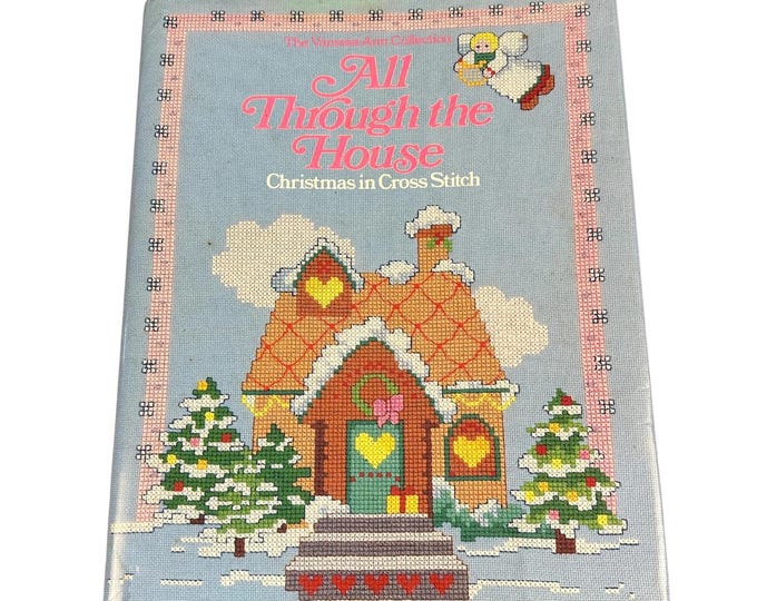Vintage Christmas Cross Stitch Book: Cottagecore Patterns