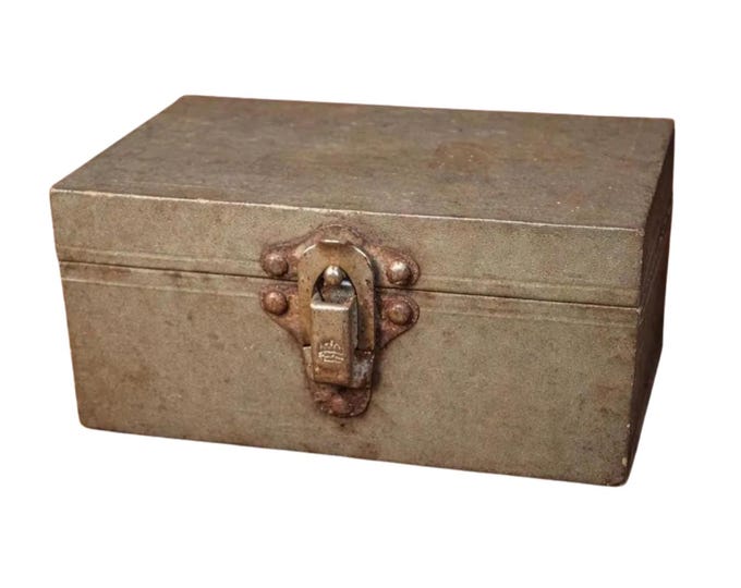 Vintage Engineer Box - Linear Vibration Pickup Box with Hinge by Consolidated Engineering Corporation