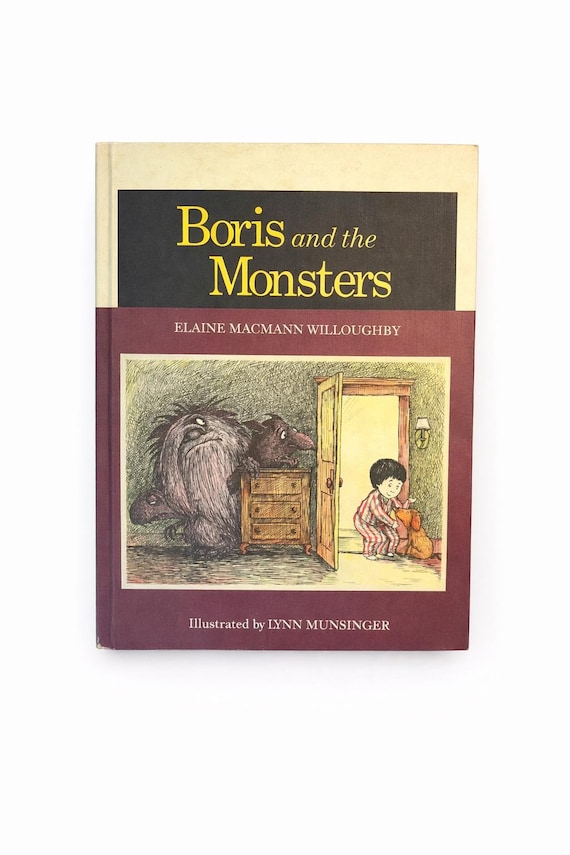 Boris and the Monsters: 1980s Illustrated Children's Book