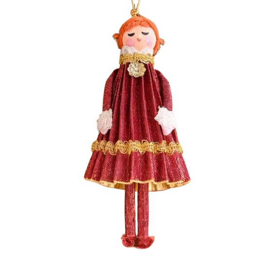 1969 "Mr. Christmas" Girl/Angel Ornament MCM