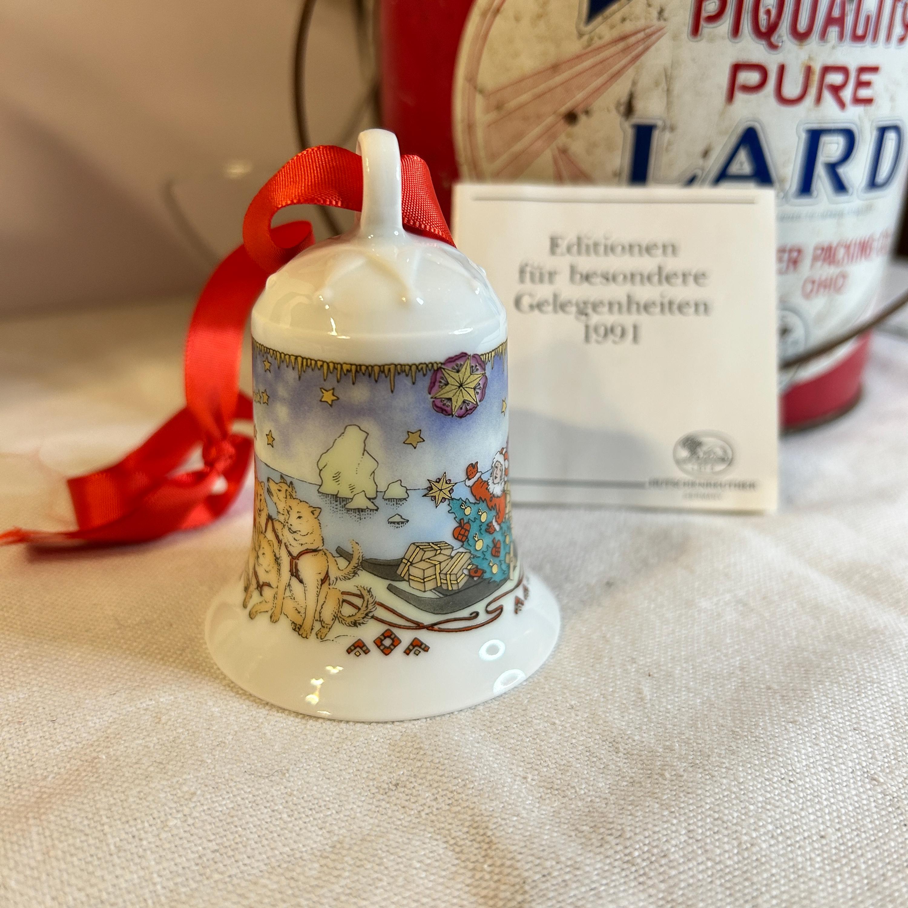 1991 Christmas Bell - Etsy