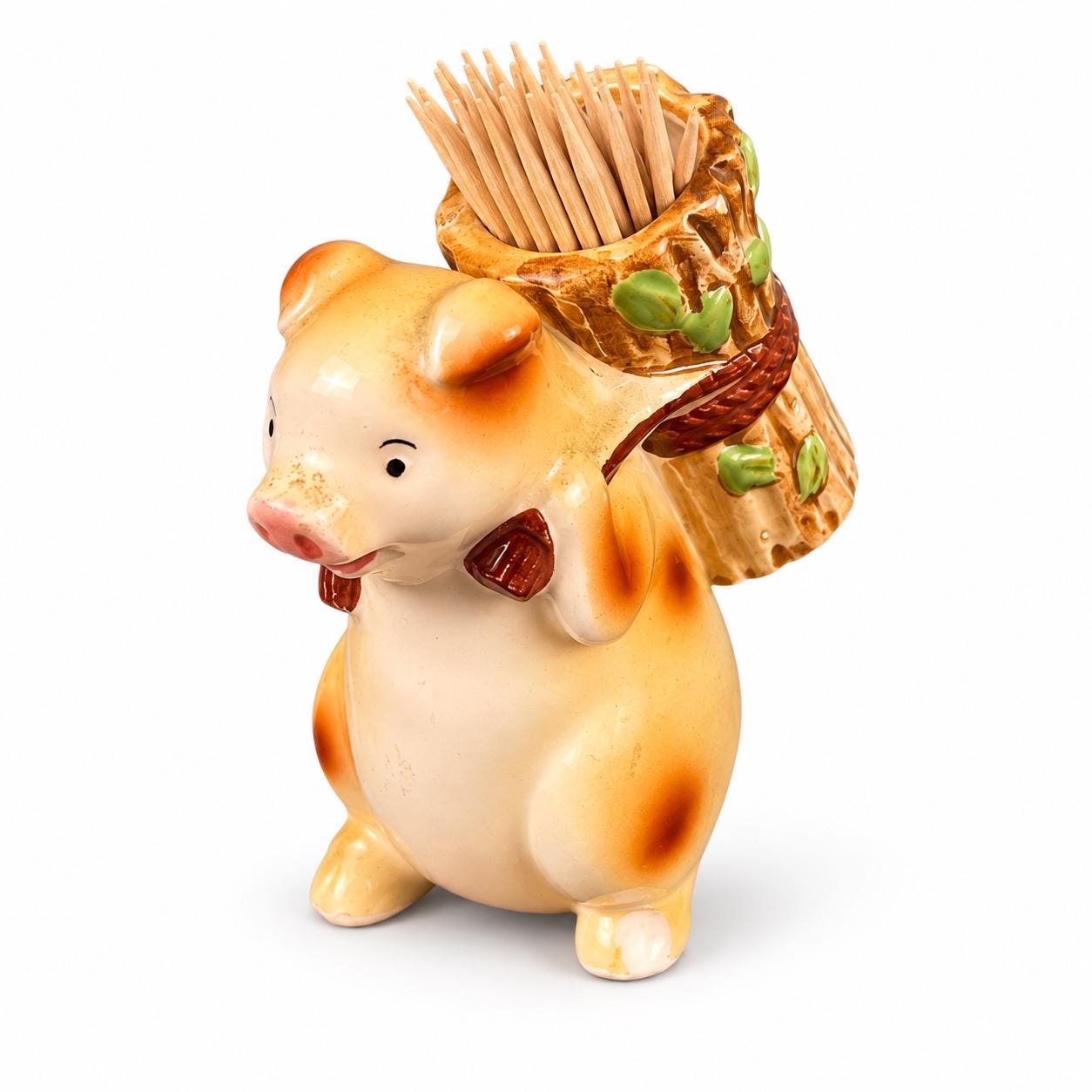 瀬戸ノベルティ　リップスティックホルダー　1950年代 Vintage Toothpick Holder Japan - Etsy