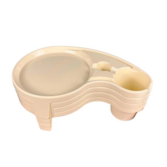 Vintage Stackable Debbie Meyer’s BUFFET GENIUS Picnic Camping Food Server - Set of 4