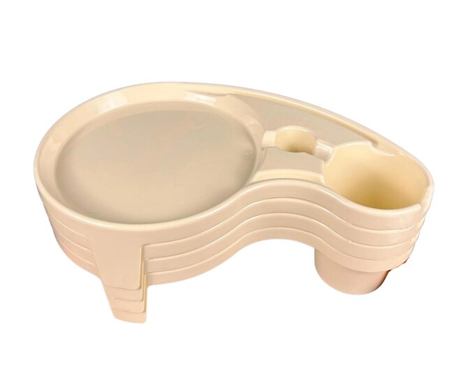 Vintage Stackable Debbie Meyer’s BUFFET GENIUS Picnic Camping Food Server - Set of 4
