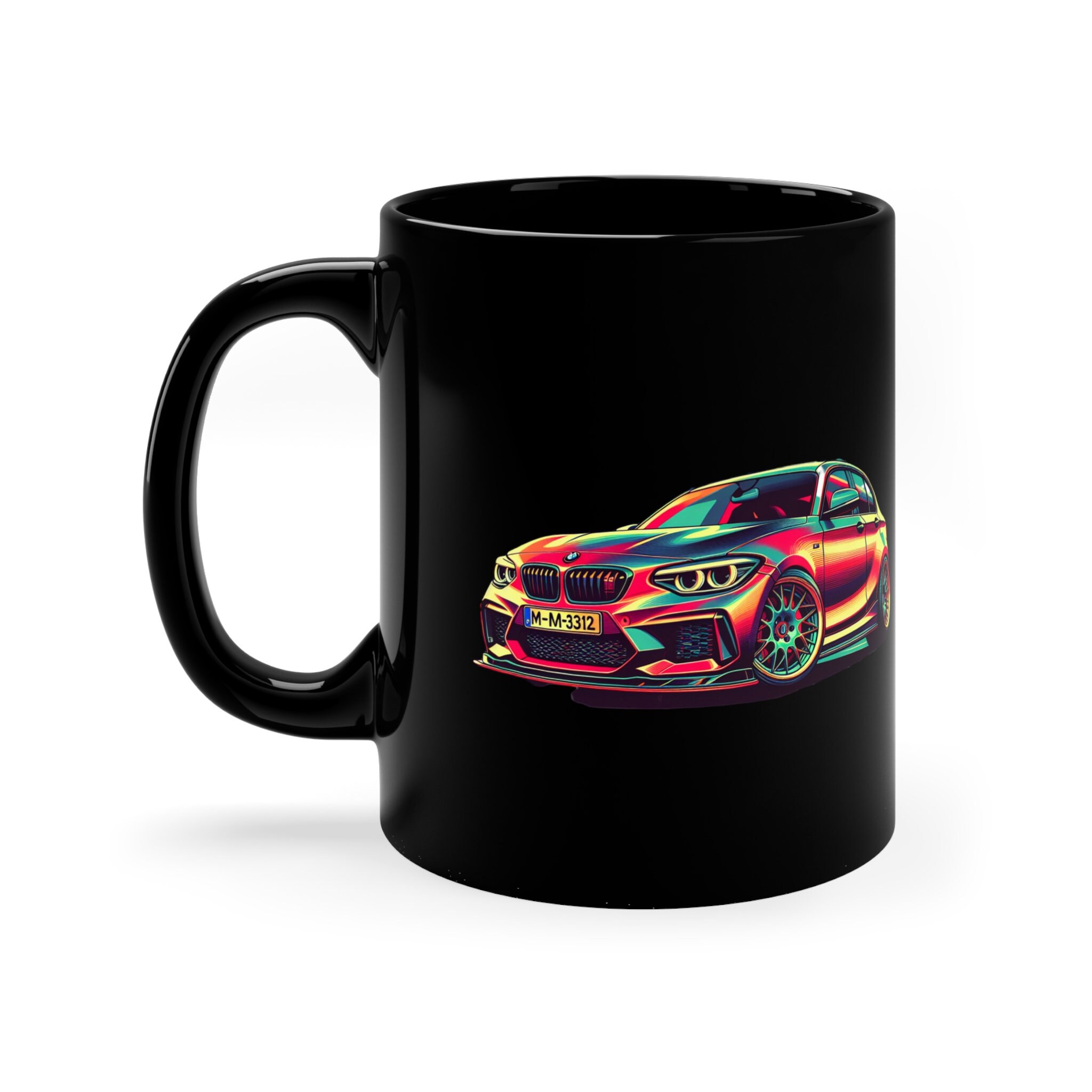 BMW 1 Series 11oz Black Mug Tea Coffee Car M Sport 3 Series 5 Series ...