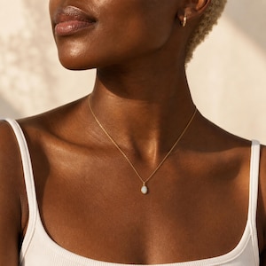 You Have It All Opal Necklace, Moving Away Gift for Daughter, Confidence Affirmation Jewelry for New Chapter or Taking a Leap image 6
