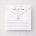 Next Chapter Opal Necklace, College Graduation Gift, Med School, Law School, PhD Grad Jewelry